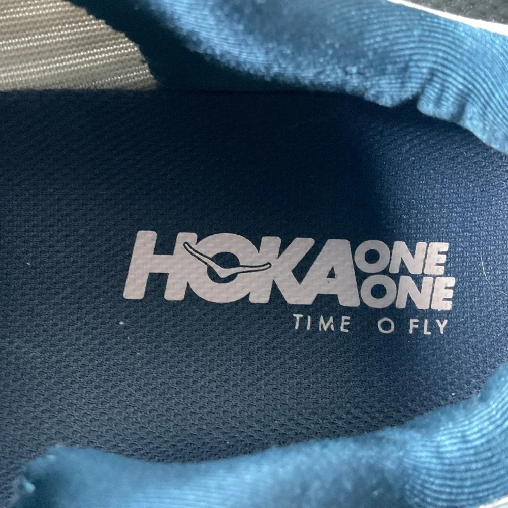 Hoka One One Bondi 6 Womens 9.5 Lunar Rock Running Shoes 1019270 LRNC